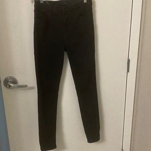 J brand black jeans 27 high rise